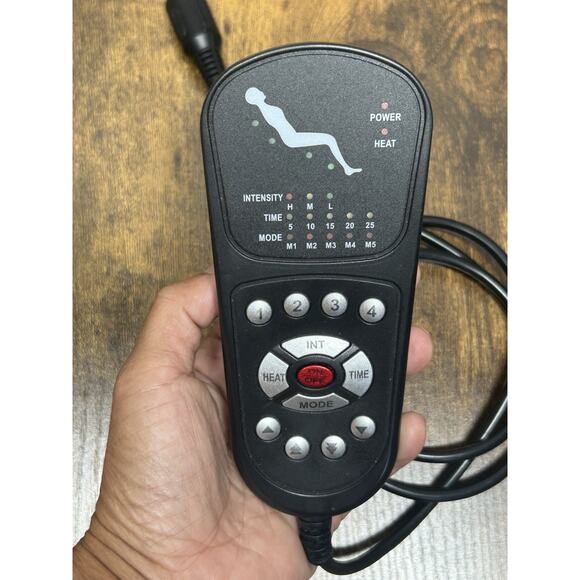 Massage Chair Replacement Remote Control Only with 5 Pin Connector UNTESTED - Picture 2 of 5